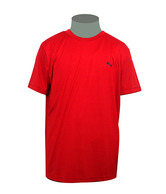 Puma Red Round Neck T Shirt