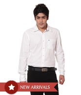 United Colors of Benetton White Formal Shirt