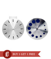 Cosmosgalaxy Buy 1 Get 1 Round Wall Clocks