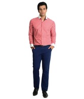 Teemper Red Striped Shirt