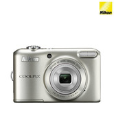 Nikon Coolpix L28 20.1MP Point & Shoot Digital Camera (Silver)