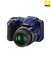 Nikon Coolpix L820 16MP Point & Shoot Digital Camera (Blue)