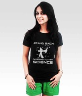 Incynk Black Graphic Printed  T-Shirt