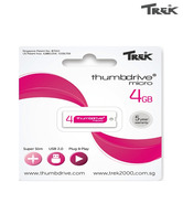 Trek Thumb Drive 4GB Pen Drive
