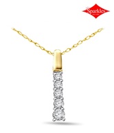 Sparkles Graceful Diamond Pendant