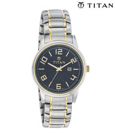 Titan Goldy Black Grace Watch