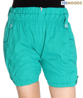 Tee Moods Green Summer Shorts