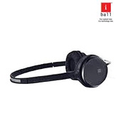 iBall Headset Twister 003 (Without Mic) (Black)