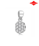Sparkles Angelic Diamond & Gold Pendant