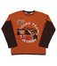 Unikid Orange & Brown Racing Team Champ Sweatshirt For Kids