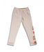 Unamia White Flower Printed Leggings For Kids
