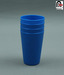 Biokips Party Blue Cup Set
