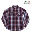 Nauti Nati Blue & Red Checks Shirt For Kids