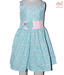 Kilkari Blue Polka Bow Dress