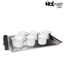 HotMuggs Blanche Cups & Classic Tray Set