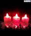 Kytes India Red LED Candle Set - 12 Pcs