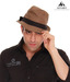 Alvaro Chic Brown Knitted Retro Style Hat