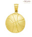 Avsar Gold Crystal Ball Pendant