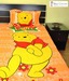 Birla Century Splendid Orange-Yellow Cartoon Printed Single Bedsheet Set