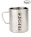 Everwel Friends Quoted Stainless Steel Coffee Mug