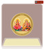 Diviniti Lucky Lakshmi & Ganesha Acrylic Car Frame