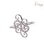 Silvera Stunning Sterling Silver CZ Ring
