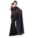 Diva Fashion Sexy Black Printed Saree