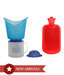 Dr. Morepen Steamer/Vaporizer (VP 02) & Hot Water Bottle Combo