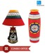 ExclusiveLane Lovely Combo of Lamp & Red Vase