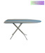 Plumeria Stripe Pattern Foldable Steel Ironing Board