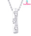Lucera Divine CZ Studded Silver Pendant