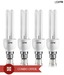 LightO CFL 15W Set Of 4-U Shape