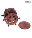 Delhi Seven 6 Coaster Set With Wheel Holder