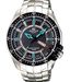 Casio Edifice Black & Aqua Blue Watch