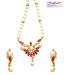 Niharikaa Pearls Ravishing Necklace Set