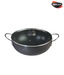 Nirlep 5.5 Litre Hard Anodized Kadhai With Lid