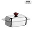 PNB Stainless Steel Butter Dish With Lid-5 kg