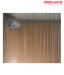 Freelance Blue Bubble Effect Shower Curtain