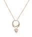Sia Disney Alluring Stone Studded Mickey Pendant Necklace