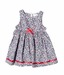 Beebay Trendy Navy Floral Print Dress For Kids