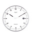 Opal Pristine White Round Wall Clock