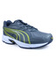 Puma Mike Grey & Green Sports Shoes