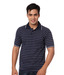 Weardo Navy-White Polo Neck T-Shirt