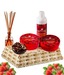 Luxury of strawberries Gift basket