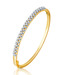 Sukkhi CZ Studded Dainty Bracelet