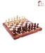 Home Sparkle 16 Inches Lotus Design Chess Set