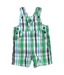 Beebay Green Checkered Dungaree