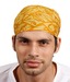 Etchs Yellow & Mustard Abstract Print Bandana