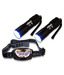 Rolson 2 Pc 9 LED Torch & 3 LED Head Light