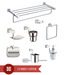 Regis Stainless Steel Premium Bath Set-Splash Series
